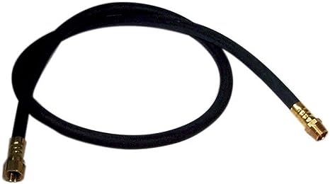 Marshall Excelsior Thermoplastic Hose - 3/8" ID X 48" Length, 350 PSI, Black