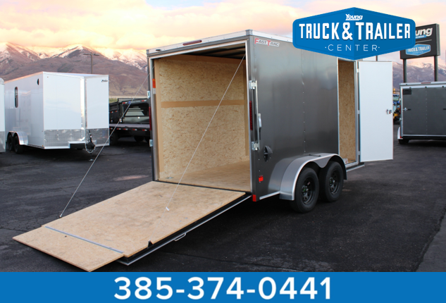 Wells Cargo 7 x 12 Deluxe Enclosed Trailer