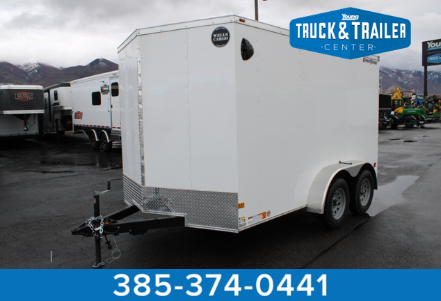 Wells Cargo 7 x 12 Enclosed Cargo Trailer