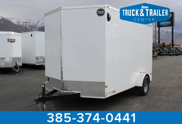 Wells Cargo 7 x 12 Deluxe Enclosed Trailer