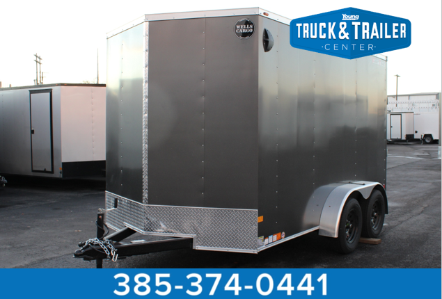 Wells Cargo 7 x 12 Deluxe Enclosed Trailer