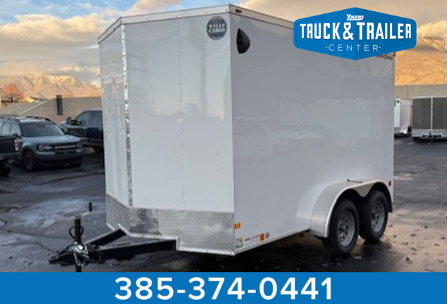 Wells Cargo 7 x 12 Enclosed Cargo Trailer