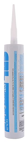 CLR Silicone Sealant- White 10.3oz