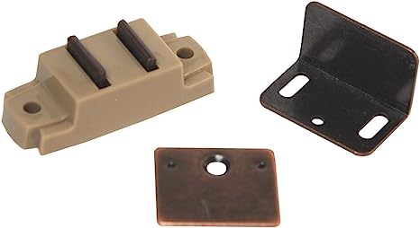 RV Designer Magnetic Catch with Flat and Right Angle Plates