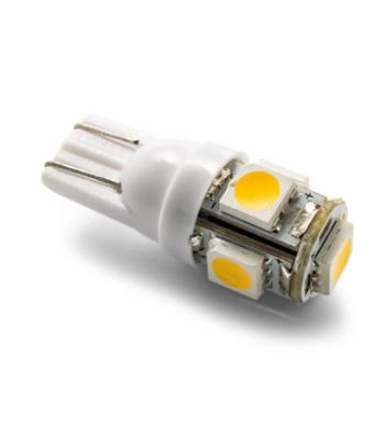 Camco LED Replacement Bulb Replaces 194 (T10 Wedge) Style Light Bulbs