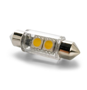 Camco LED Replacement Bulb Replaces 211-2 (Festoon) 36mm Length Style Light Bulbs
