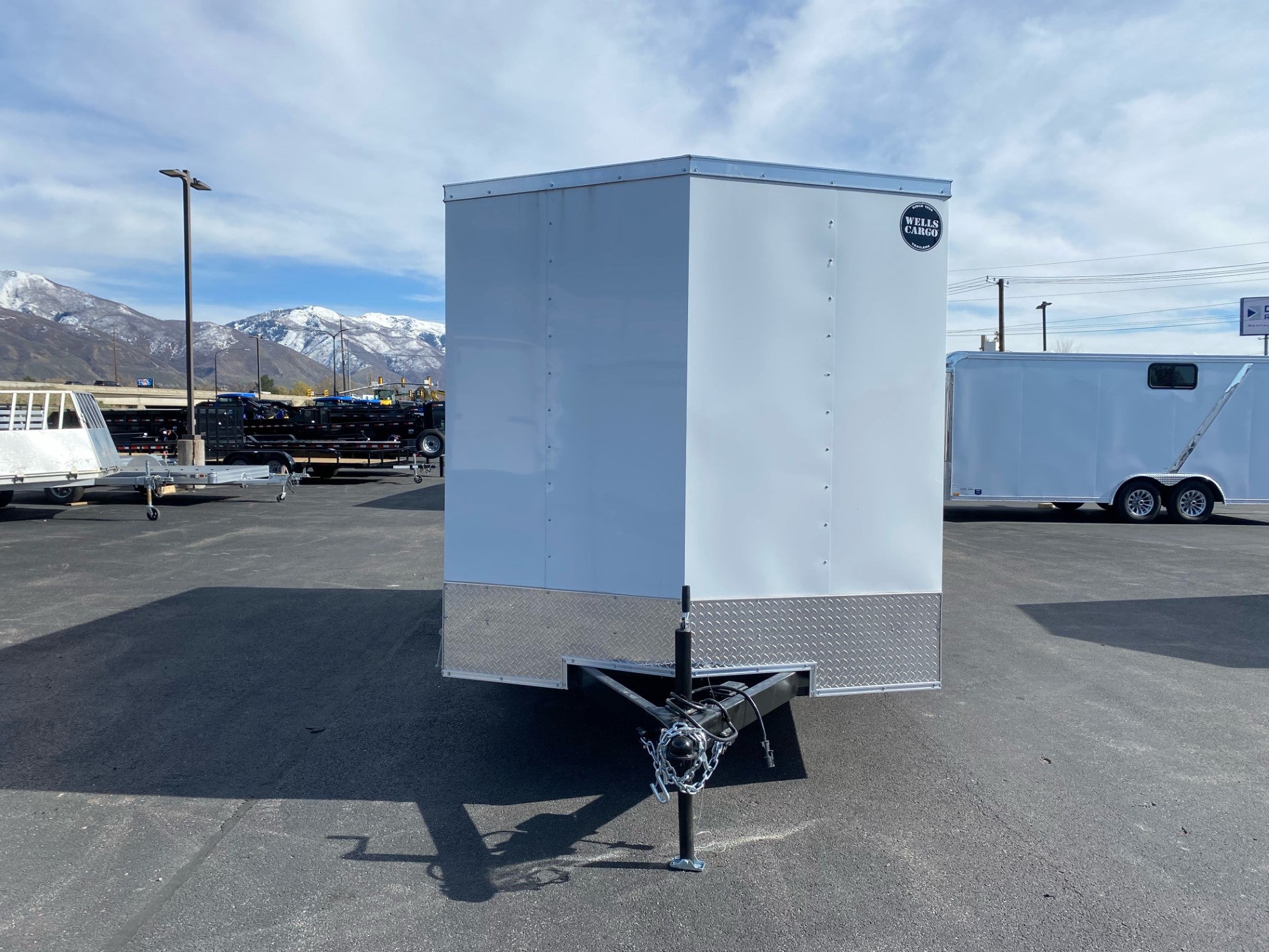 2024 Wells Cargo 7 x 14 Enclosed Trailer