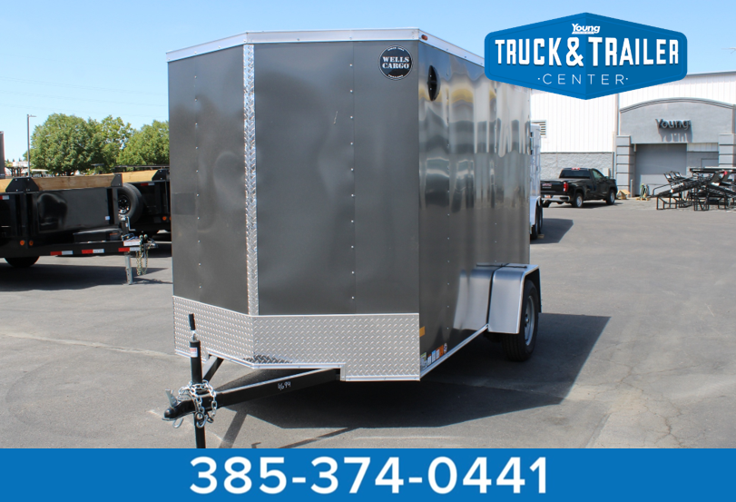 2026 Wells Cargo 6 x 10 Deluxe Enclosed Trailer