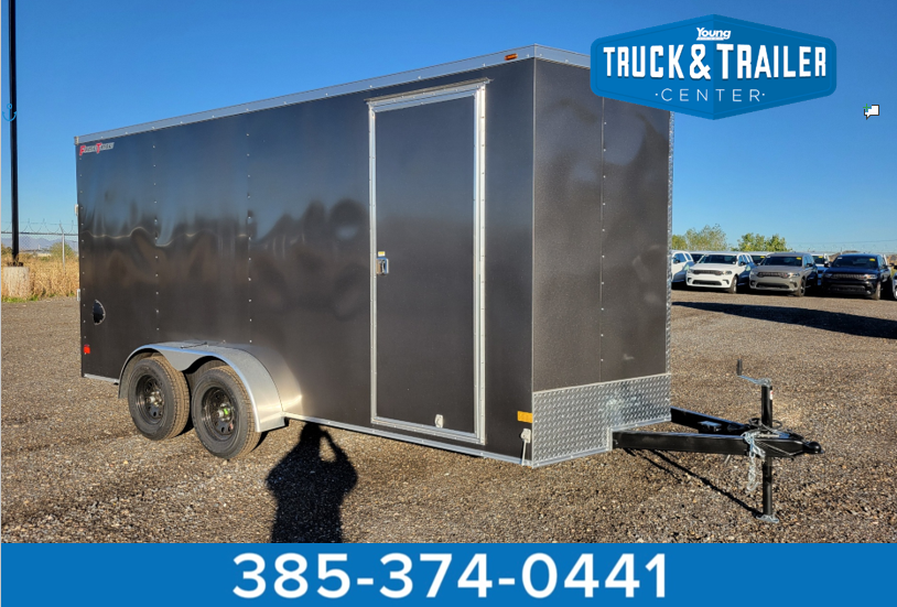 Wells Cargo 7 x 16 Deluxe Enclosed Trailer