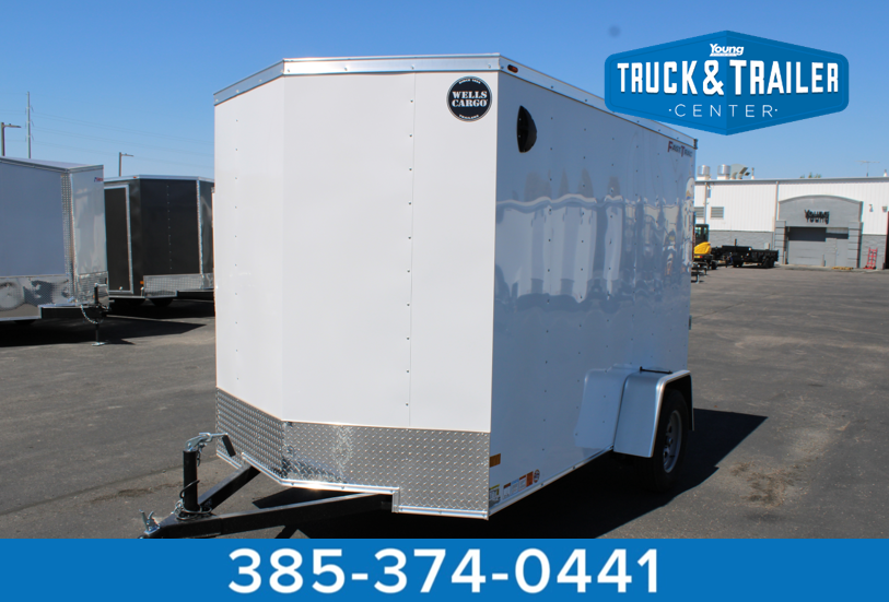 2025 Wells Cargo 6 x 10 Enclosed Trailer