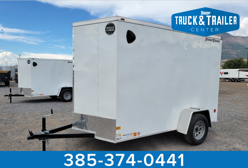 2025 Wells Cargo 6 x 10 Enclosed Trailer