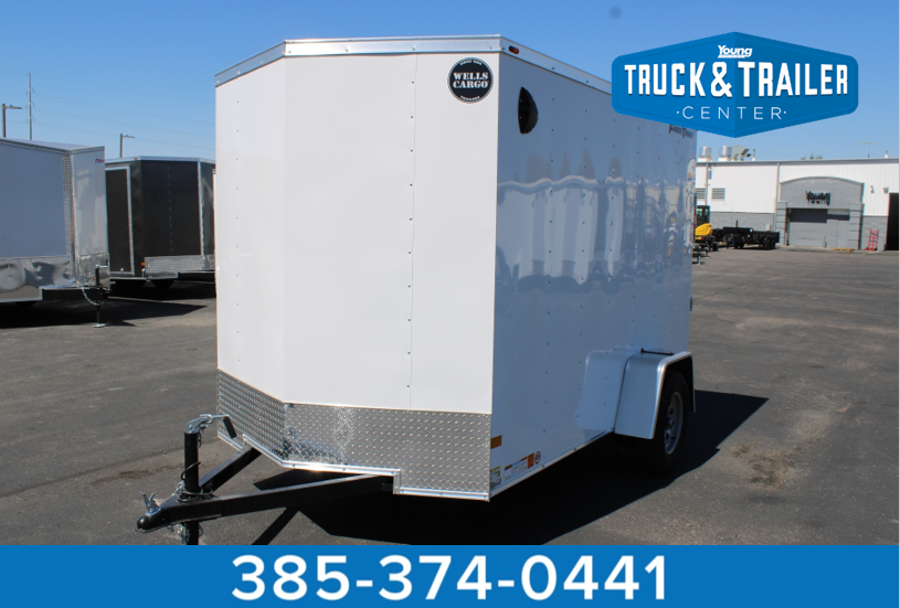 2025 Wells Cargo 6 x 10 Enclosed Trailer