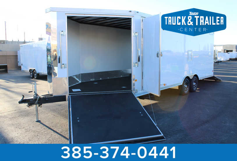 2025 Wells Cargo 8.5 x 28 Enclosed Snowmobile Trailer