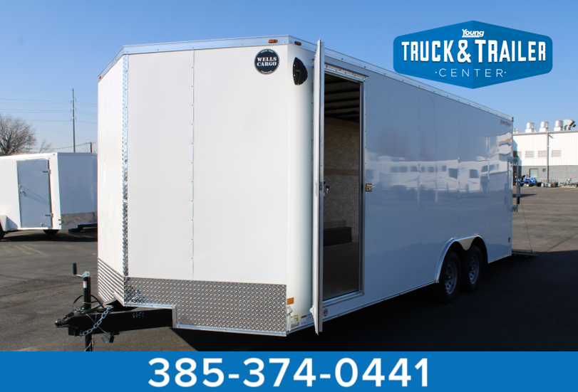 2025 Wells Cargo 8.5 x 20 Deluxe Enclosed Cargo Trailer