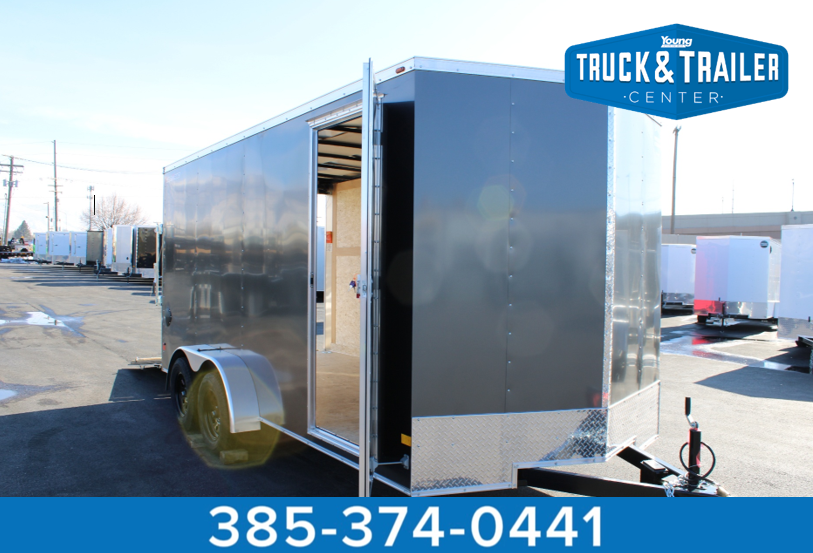 2025 Wells Cargo 7 x 16 Deluxe Enclosed Trailer