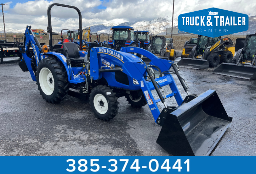 New Holland Workmaster 35 Tractor Backhoe