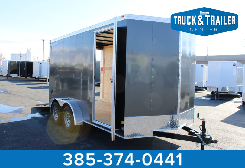 2025 Wells Cargo 7 x 14 Deluxe Enclosed Trailer