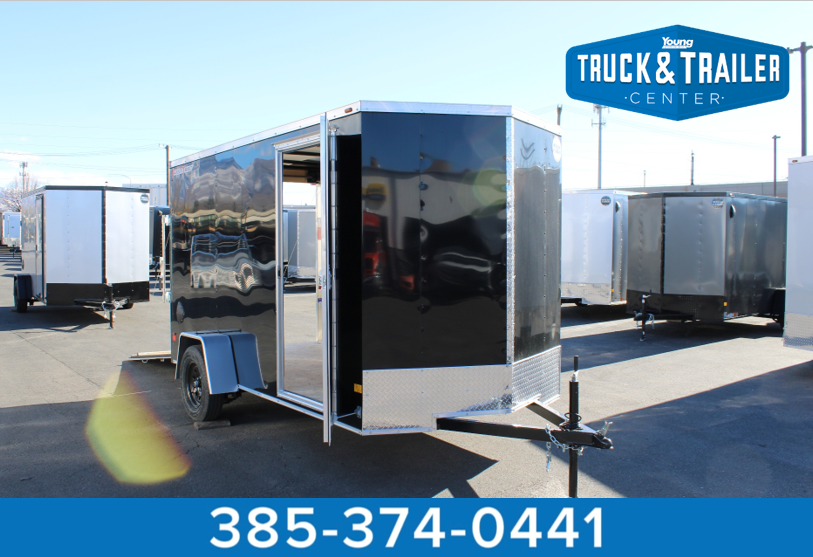 2025 Wells Cargo 6 x 12 Deluxe Enclosed Trailer