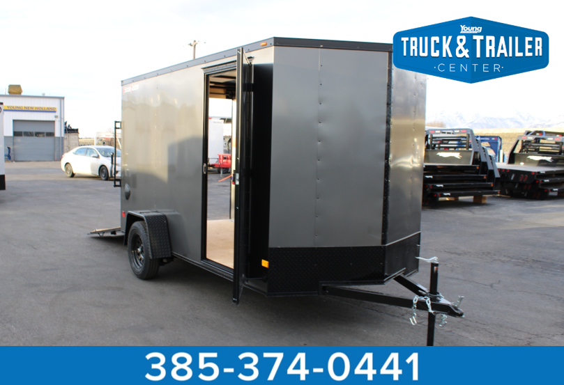 2025 Wells Cargo 6 x 12 Deluxe Enclosed Trailer