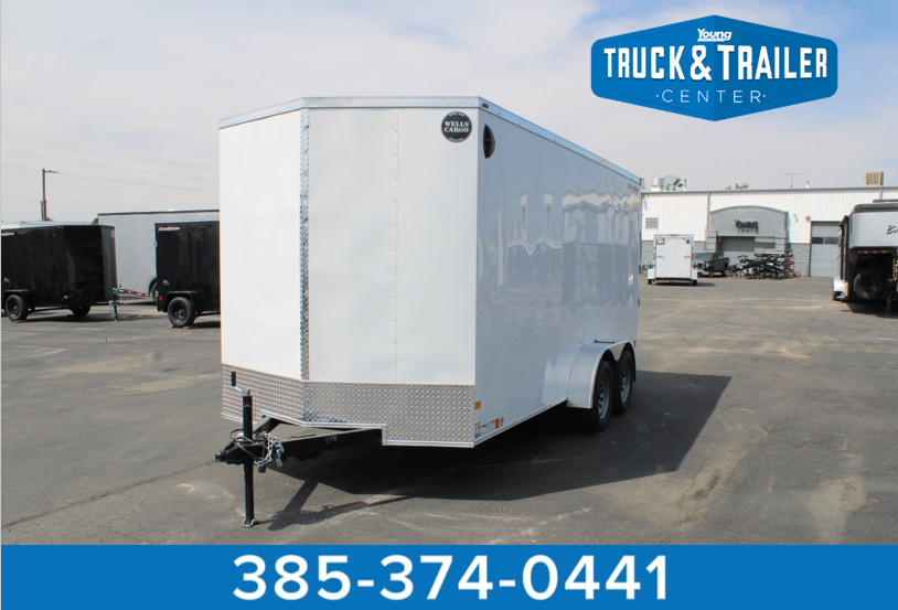 Wells Cargo 7 x 16 Deluxe Enclosed Trailer