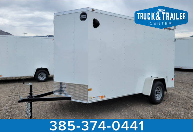 2025 Wells Cargo 6 x 12 Enclosed Trailer