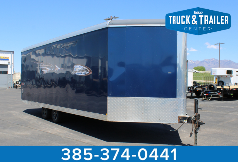 TETON 28' SNOWMOBILE TRAILER