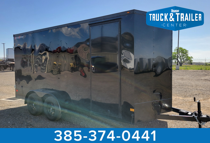 2025 Wells Cargo 7 x 16 Deluxe Enclosed Trailer