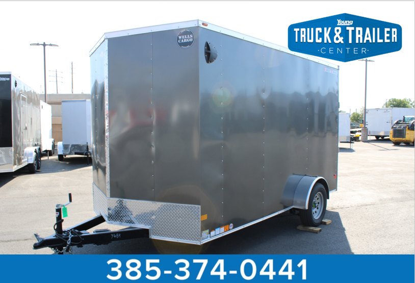 2025 Wells Cargo 7 x 12 Deluxe Enclosed Trailer