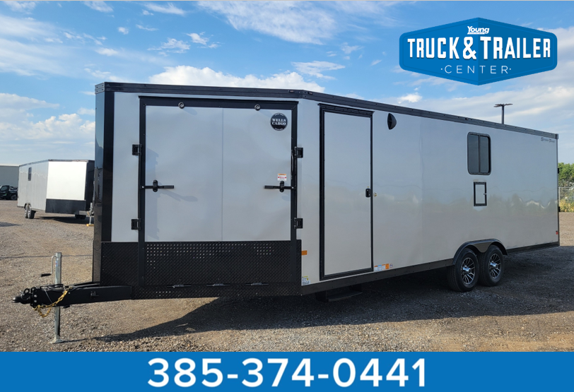 2025 Wells Cargo 8.5 x 30 Snowmobile Trailer