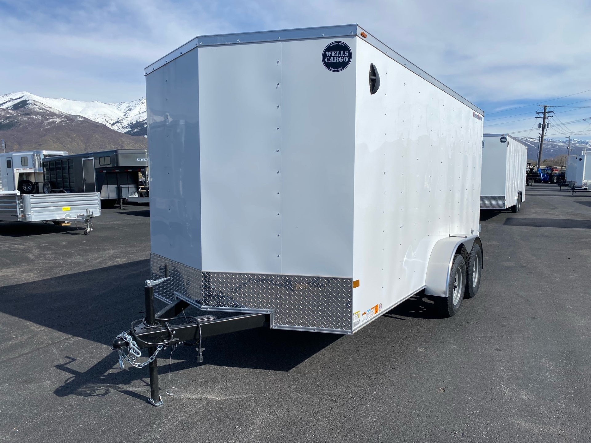 2024 Wells Cargo 7 x 14 Enclosed Trailer