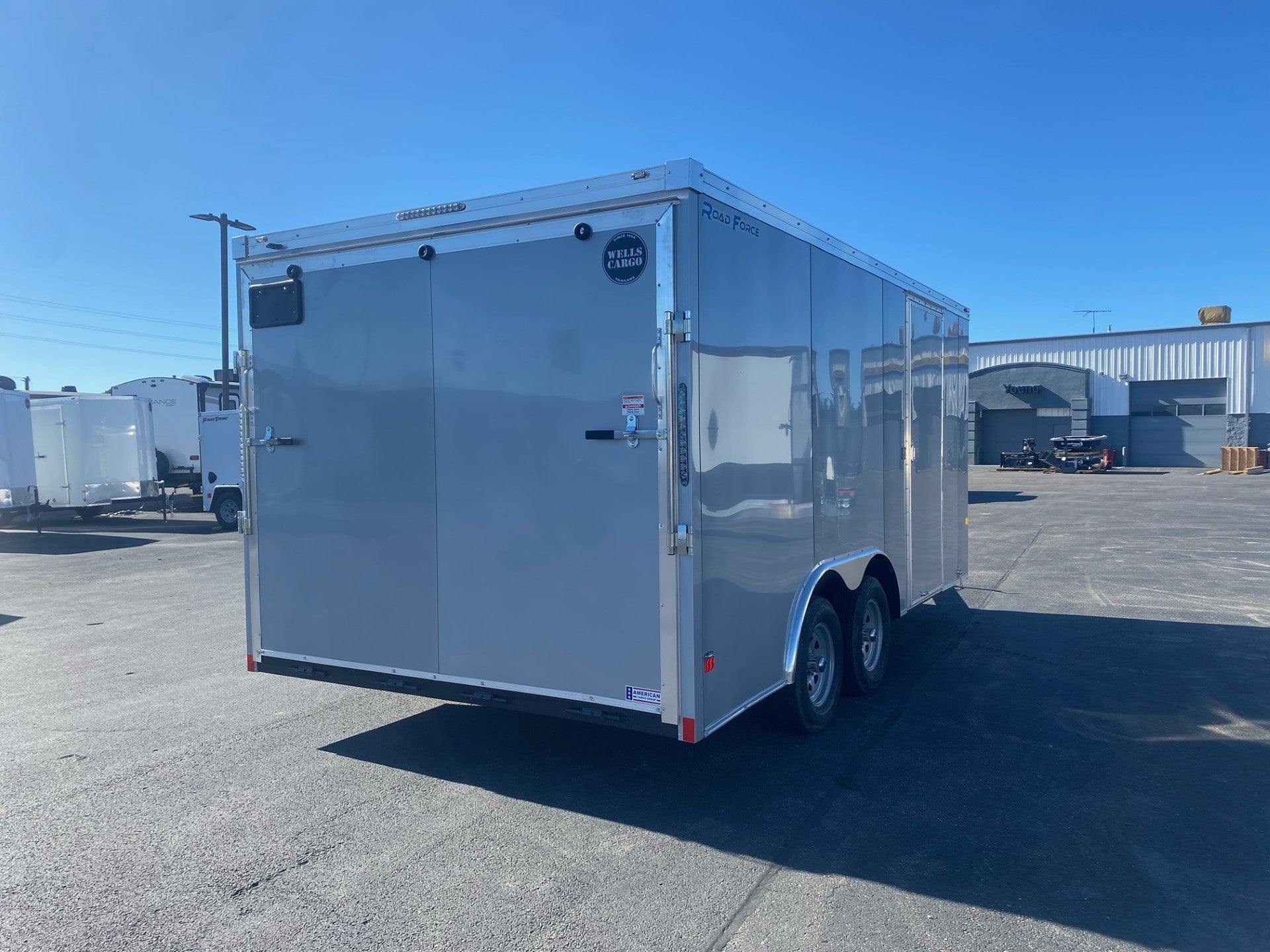 2024 Wells Cargo 8.5 X 16 Road Force Enclosed Trailer