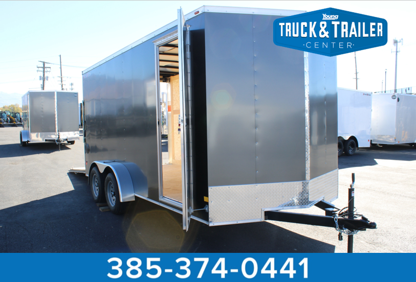Wells Cargo 7 x 16 Deluxe Enclosed Trailer