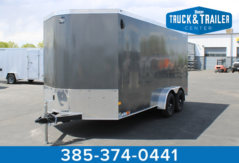 2025 Wells Cargo 7 x 16 Enclosed Trailer