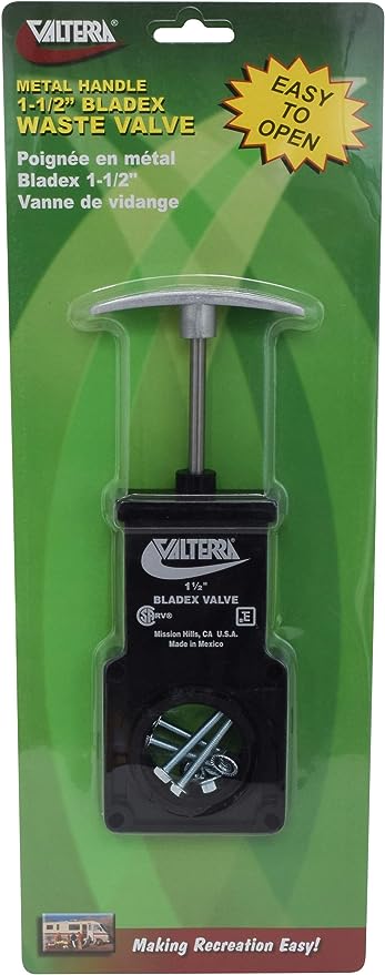 Valterra Bladex® Waste Valve Body 1-1/2″- Metal Handle