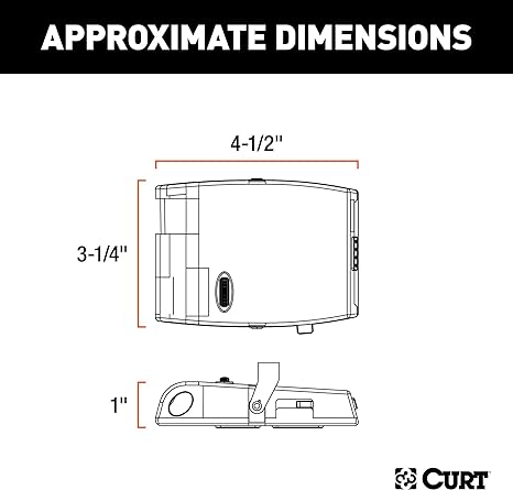Curt Discovery Time-Delay Trailer Brake Controller