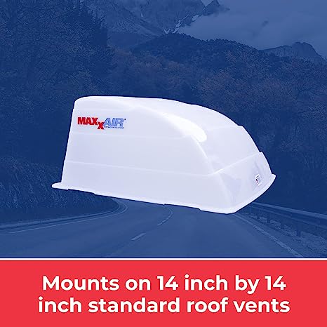 Maxxair Maxx I+ Vent Cover For RV Roof Fans - Zero-Leak Protection
