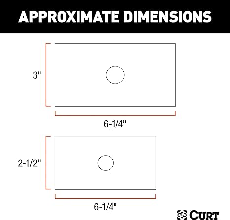 Curt Reducer Sleeve Set (3" to 2-1/2" to 2" Shanks, 2 Pieces)