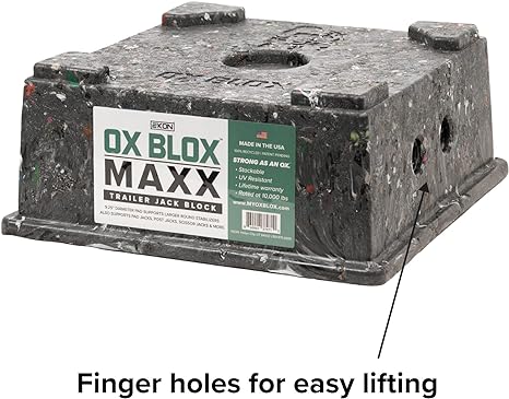 Ekon Ox Blox Maxx Trailer Jack Block