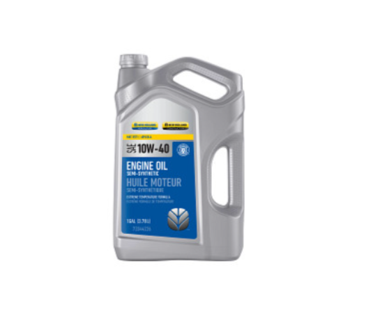 New Holland Engine Oil SAE 10W-40 Semi-Synthetic MAT 3571 - 1GAL(3.78L)