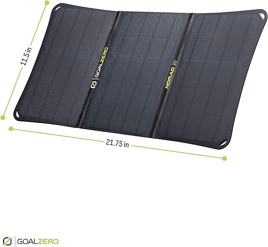 Goal Zero Nomad 20 Portable Solar Charger