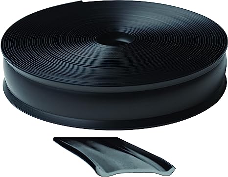 RV Designer Standard Vinyl Insert Trim, 25'- Black