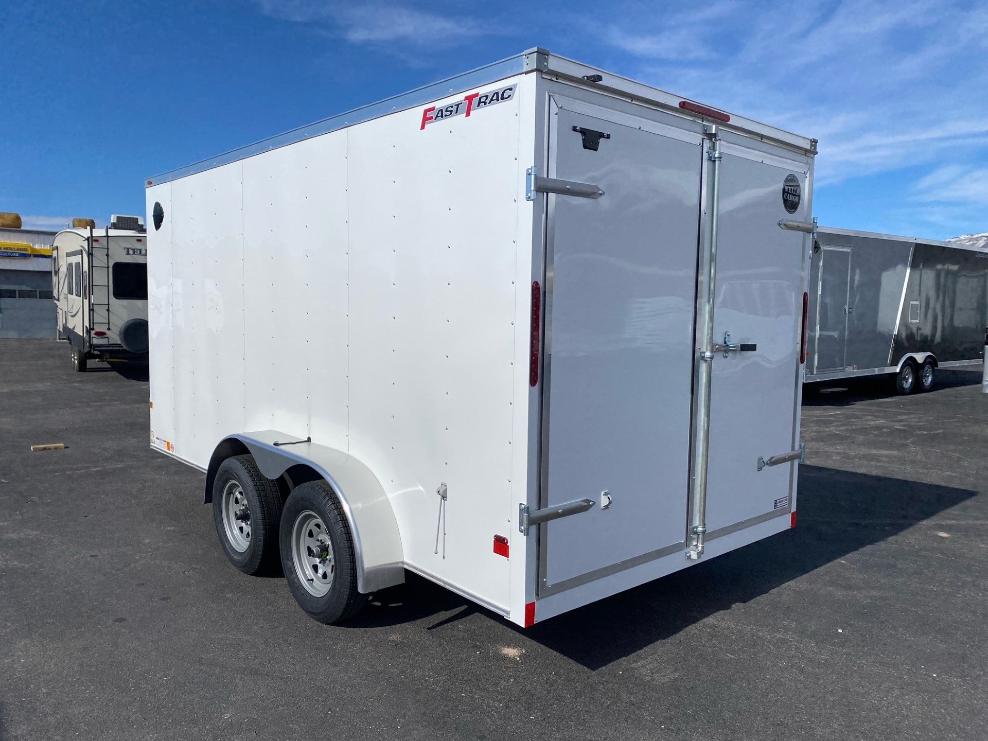 2024 Wells Cargo 7 x 14 Enclosed Trailer