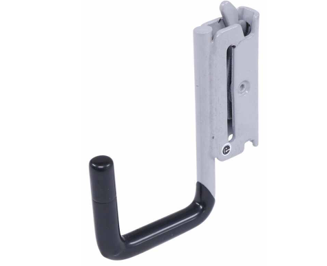 CargoSmart Small Square Hook for E-Track and X-Track Systems, Rubber Coated, 200 lbs