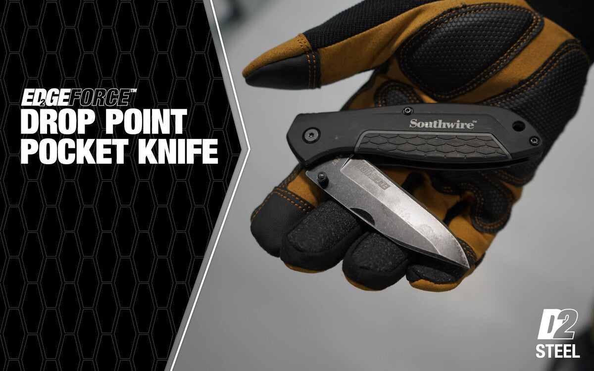 Southwire Drop Point Folding Knife