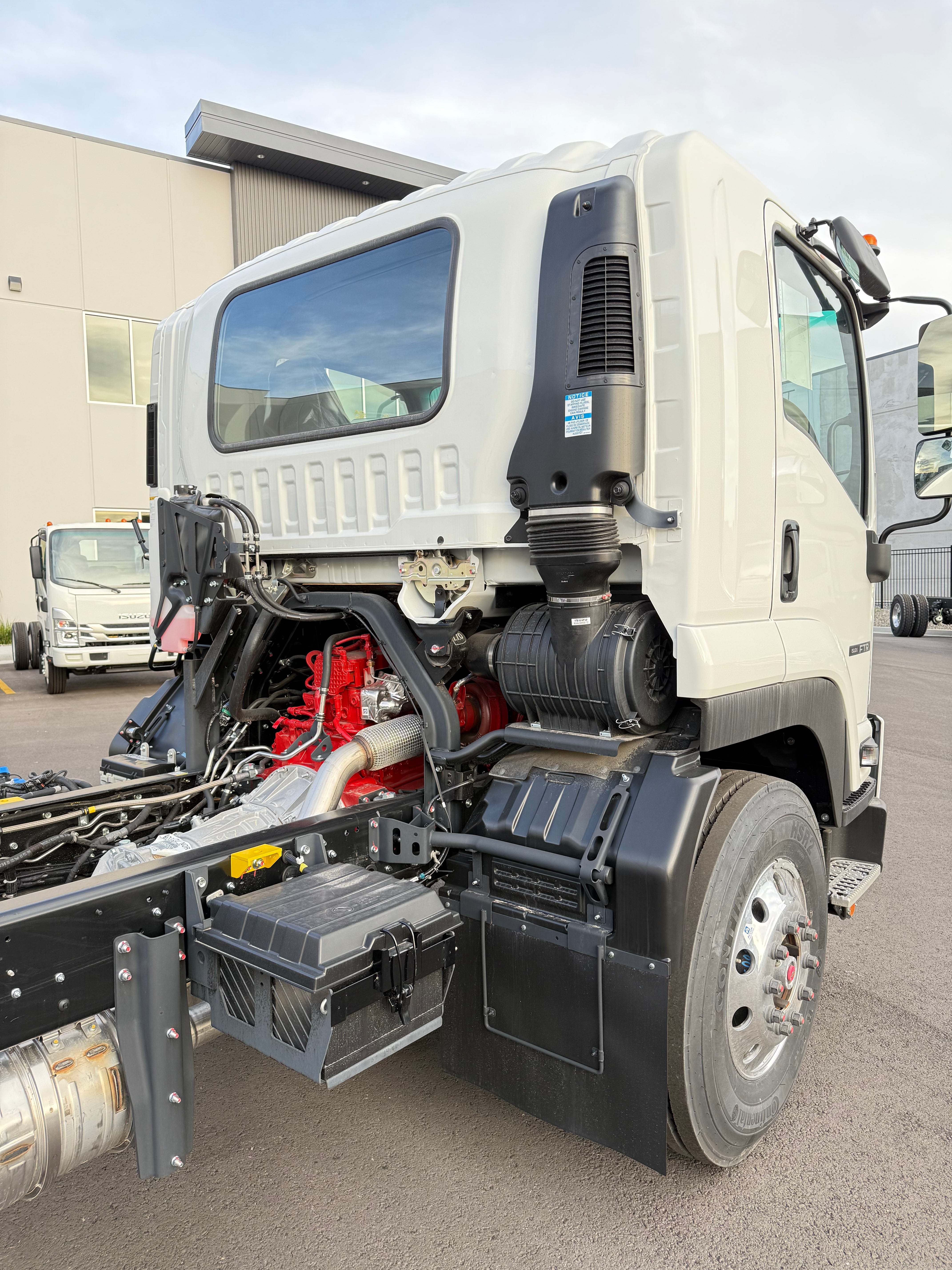 2025 ISUZU FTR DIESEL CAB AND CHASSIS