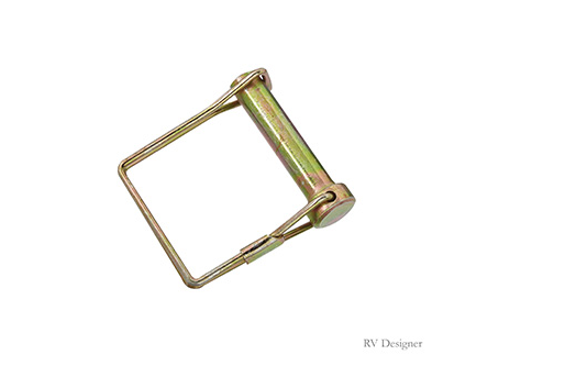 RV Designer Safety Lock Pin, 3/8" x 1-1/2"