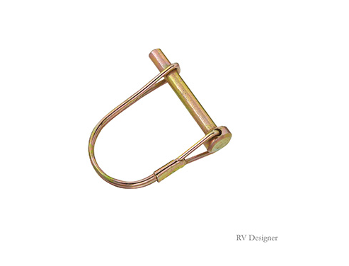 RV Designer Safety Lock Pin 1/4" x 1- 3/8"