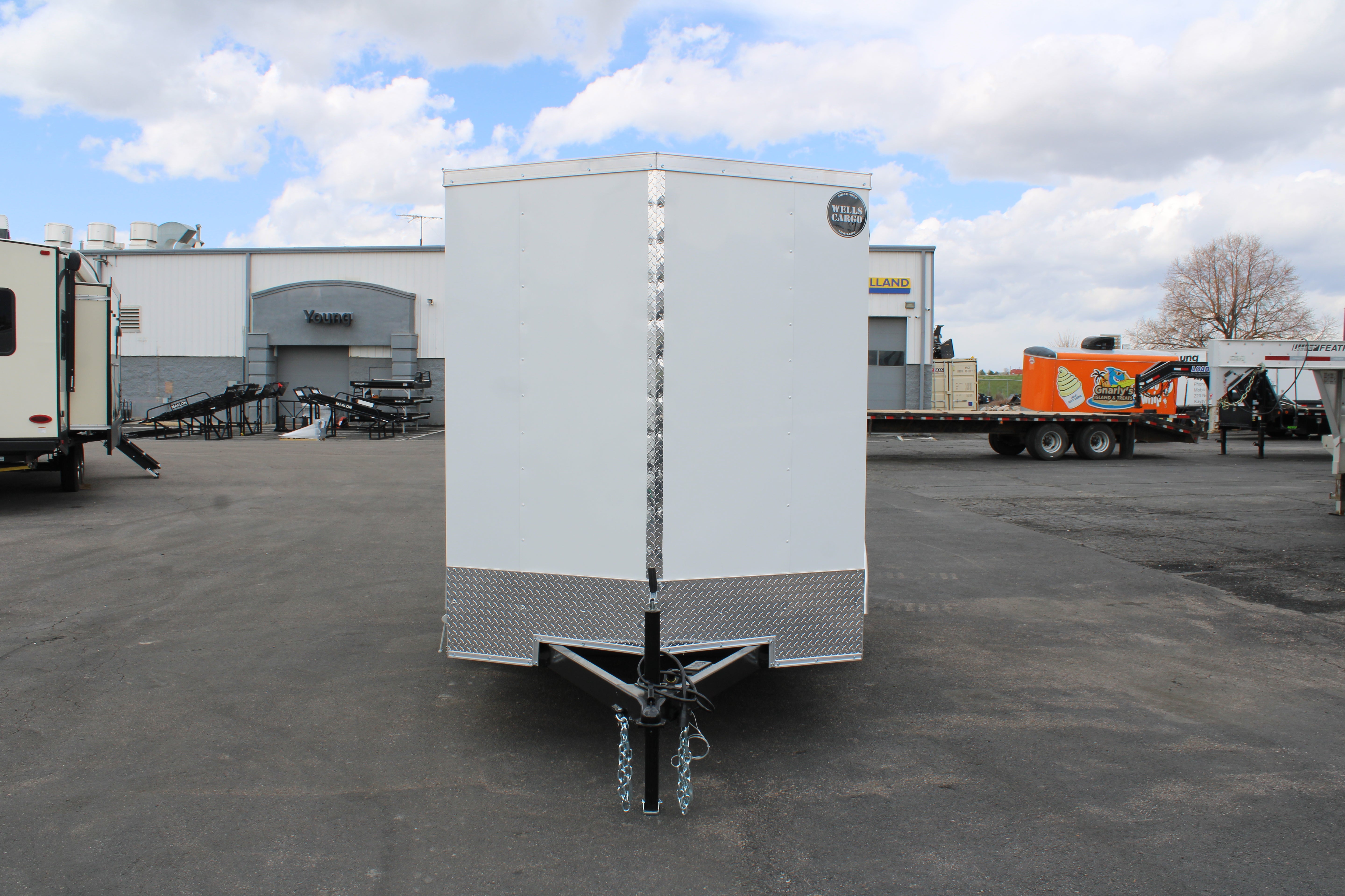 2025 Wells Cargo 6 x 12 Deluxe Enclosed Trailer