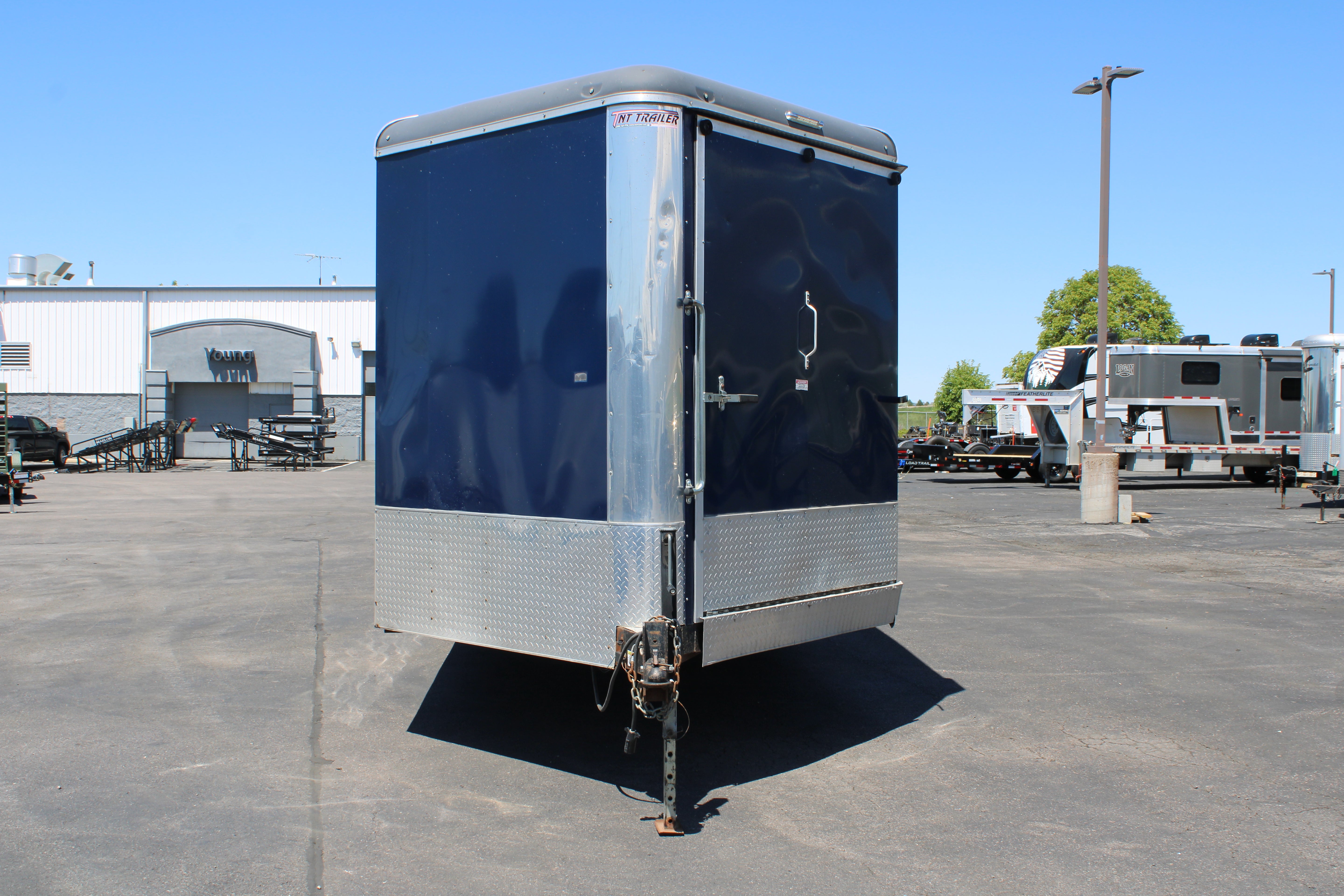 TETON 28' SNOWMOBILE TRAILER