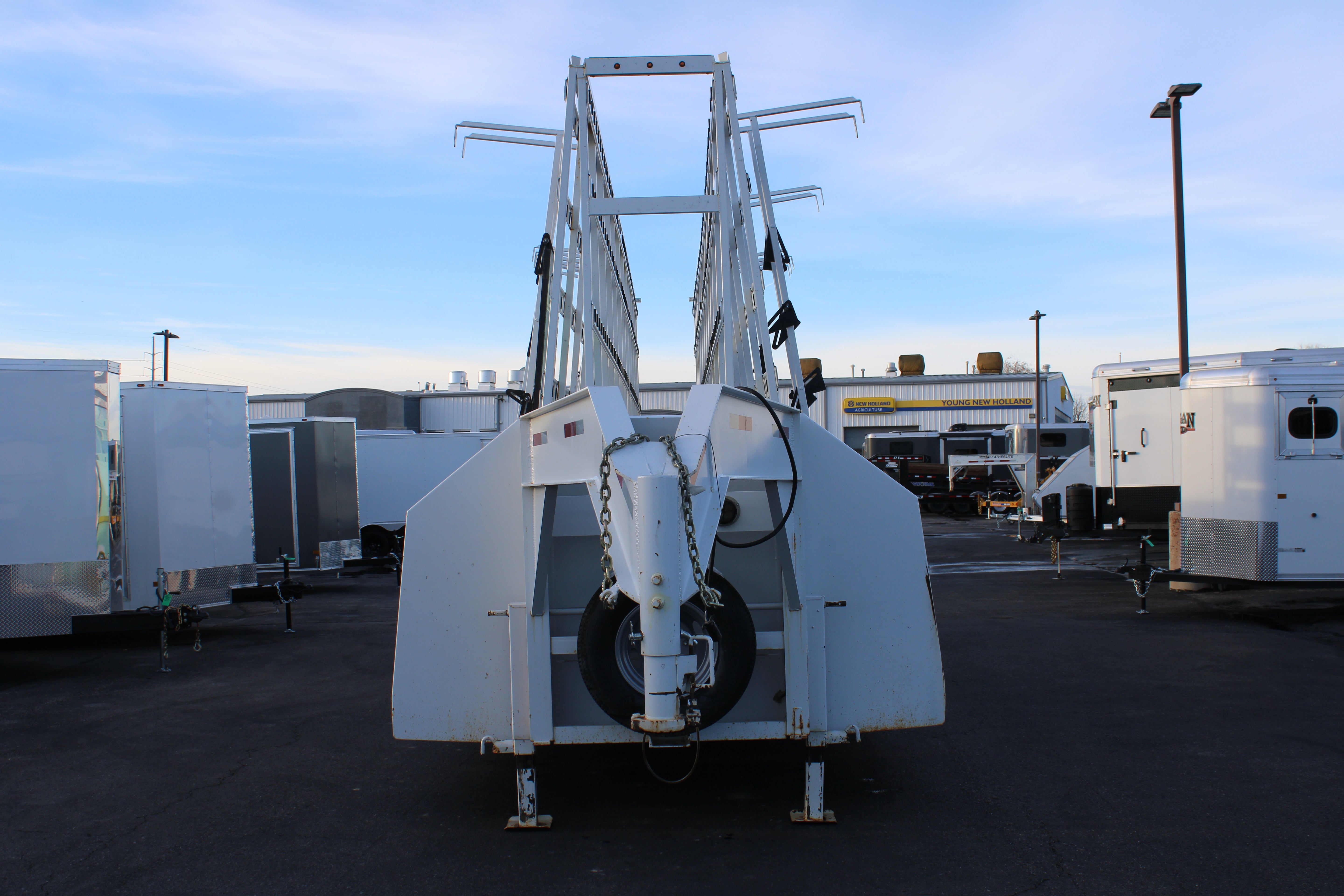 30ft Gooseneck Glass Transport Trailer